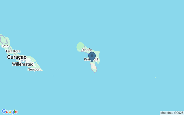 Kaart met locatie Donkey Sanctuary Bonaire